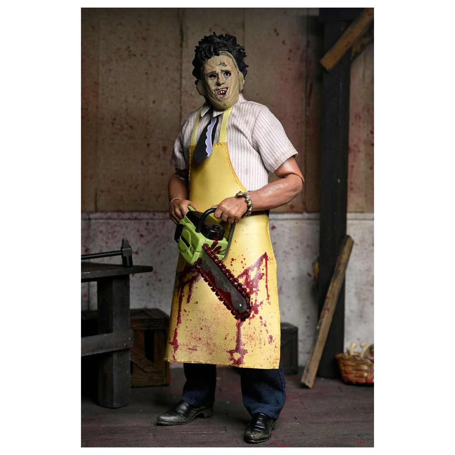 Texas Chainsaw Massacre Clothed akční figurka Leatherface 20 cm fotografii produktu