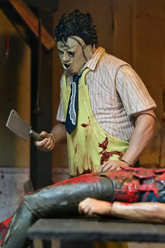 Texas Chainsaw Massacre Oblečená akční figurka Leatherface 50th Anniversary 20 cm fotografii produktu