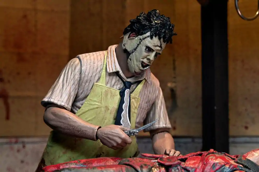 Texas Chainsaw Massacre Oblečená akční figurka Leatherface 50th Anniversary 20 cm fotografii produktu