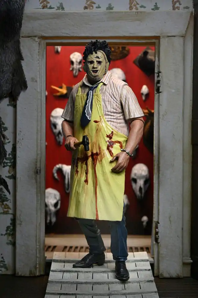 Texas Chainsaw Massacre Oblečená akční figurka Leatherface 50th Anniversary 20 cm fotografii produktu