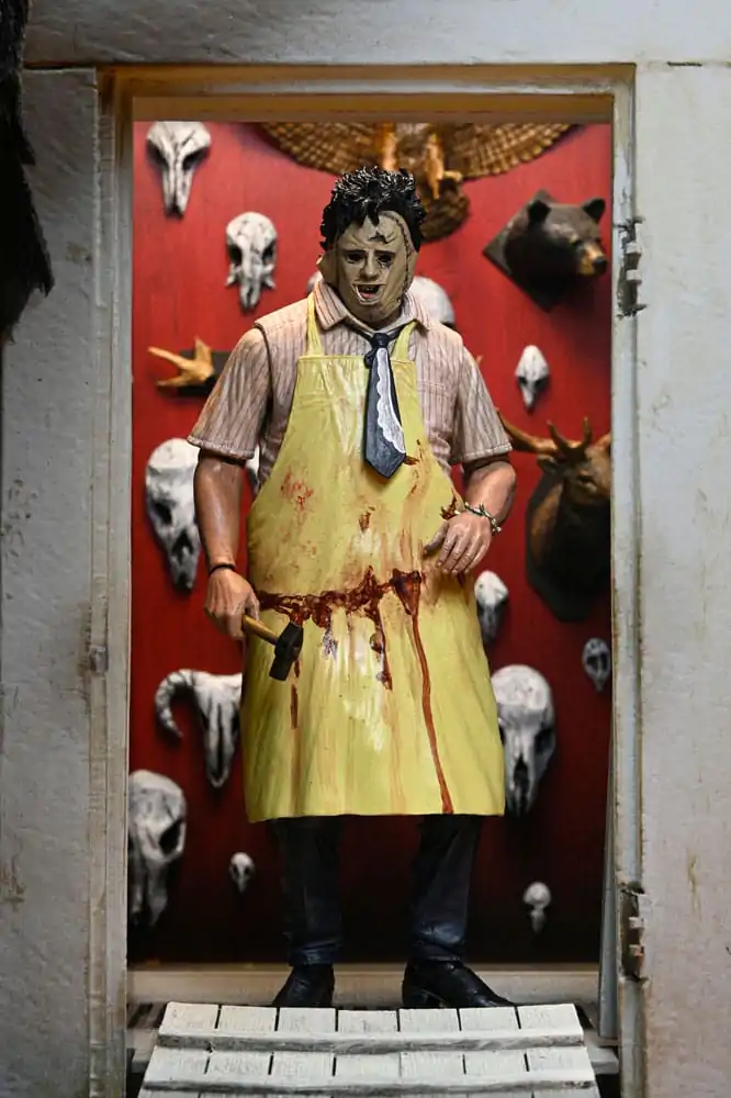 Texas Chainsaw Massacre Oblečená akční figurka Leatherface 50th Anniversary 20 cm fotografii produktu