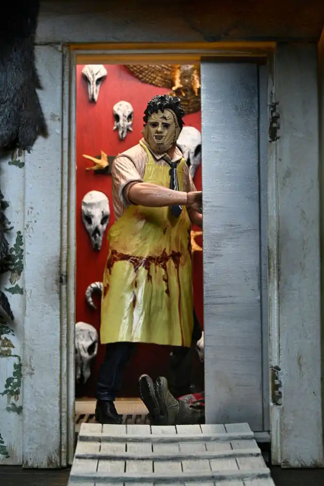 Texas Chainsaw Massacre Oblečená akční figurka Leatherface 50th Anniversary 20 cm fotografii produktu