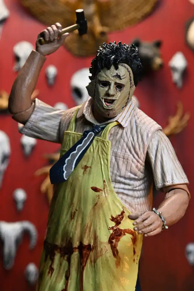 Texas Chainsaw Massacre Oblečená akční figurka Leatherface 50th Anniversary 20 cm fotografii produktu