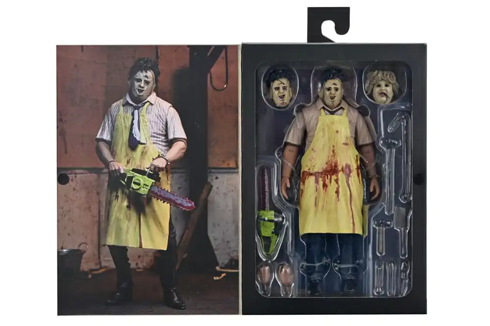 Texas Chainsaw Massacre Oblečená akční figurka Leatherface 50th Anniversary 20 cm fotografii produktu