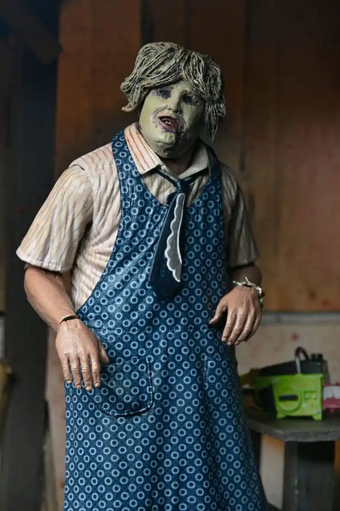 Texas Chainsaw Massacre Oblečená akční figurka Leatherface 50th Anniversary 20 cm fotografii produktu