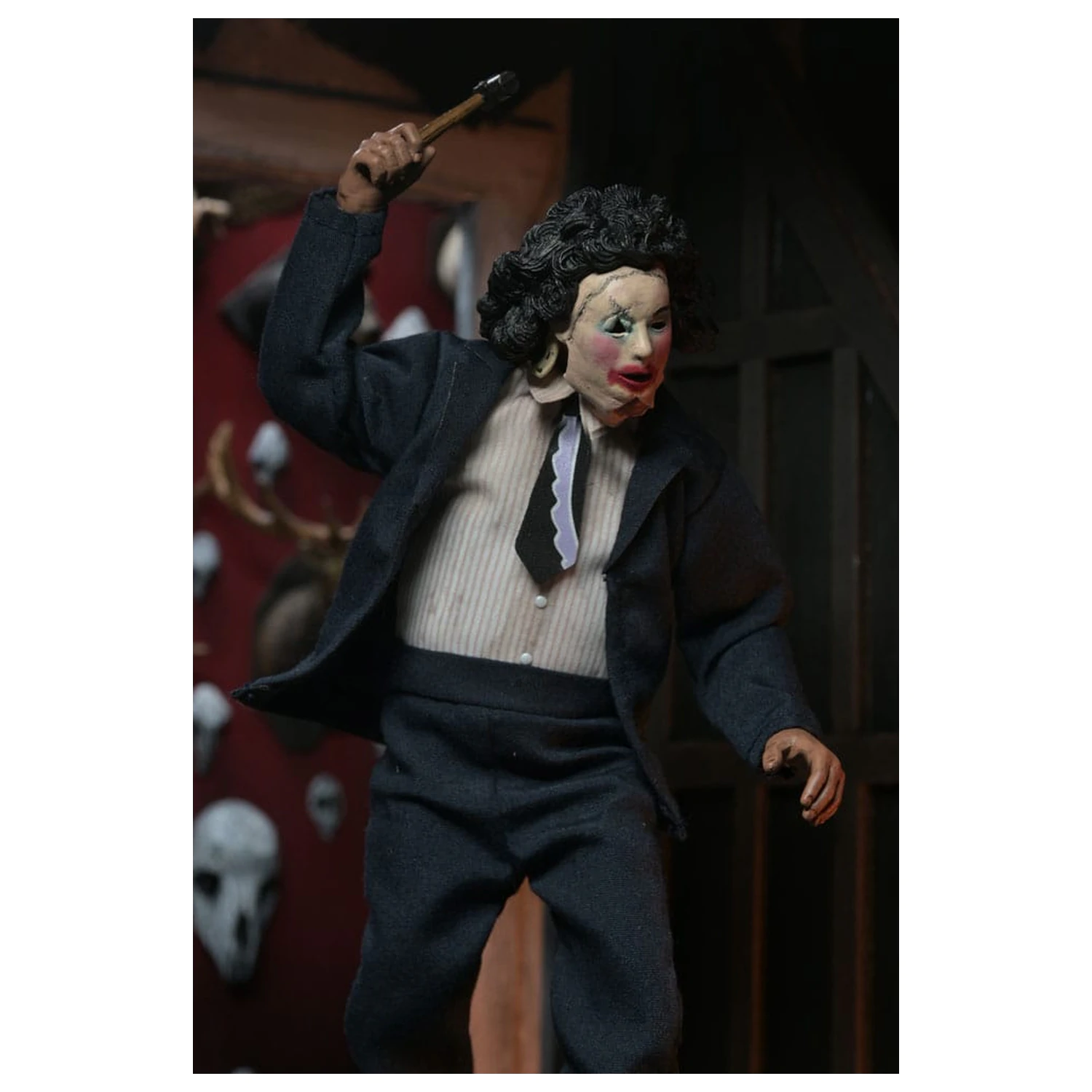 Texas Chainsaw Massacre Clothed akční figurka Pretty Woman Leatherface 20 cm fotografii produktu