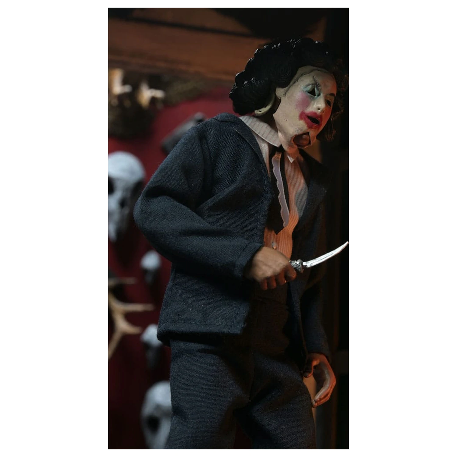 Texas Chainsaw Massacre Clothed akční figurka Pretty Woman Leatherface 20 cm fotografii produktu
