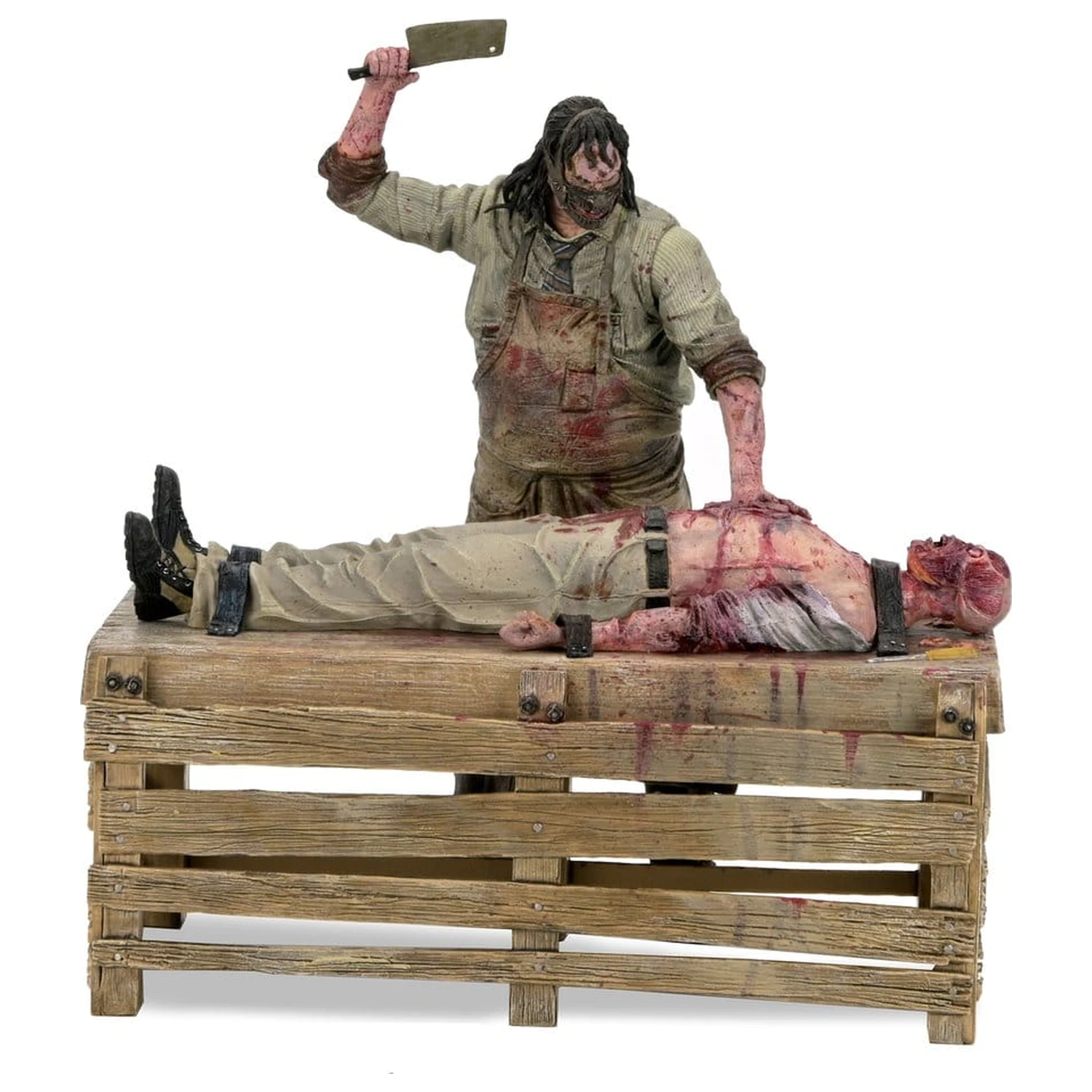 Texas Chainsaw Massacre: The Beginning Diorama akční figurka Leatherface Slaughterhouse dárkový set 18 cm fotografii produktu
