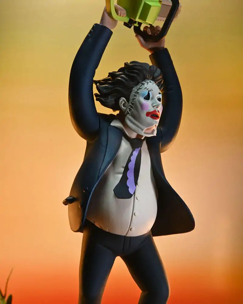 Texas Chainsaw Massacre Toony Terrors Akční figurka 50th Anniversary Pretty Woman Leatherface 15 cm fotografii produktu