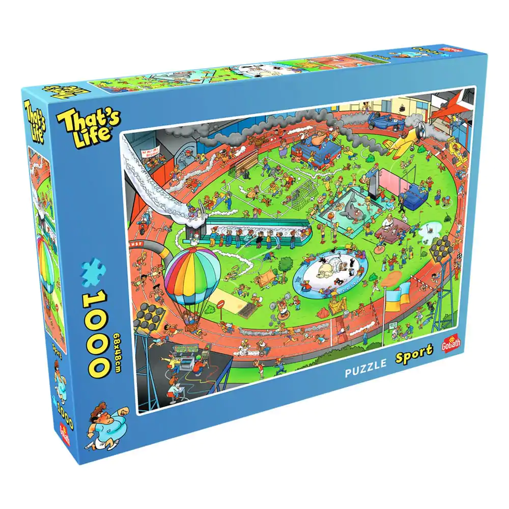 That's Life Bix Box Puzzle TV Sports (1000 dílků) fotografii produktu