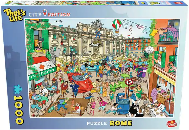 That´s Life City Edition Puzzle Řím (1000 dílků) fotografii produktu