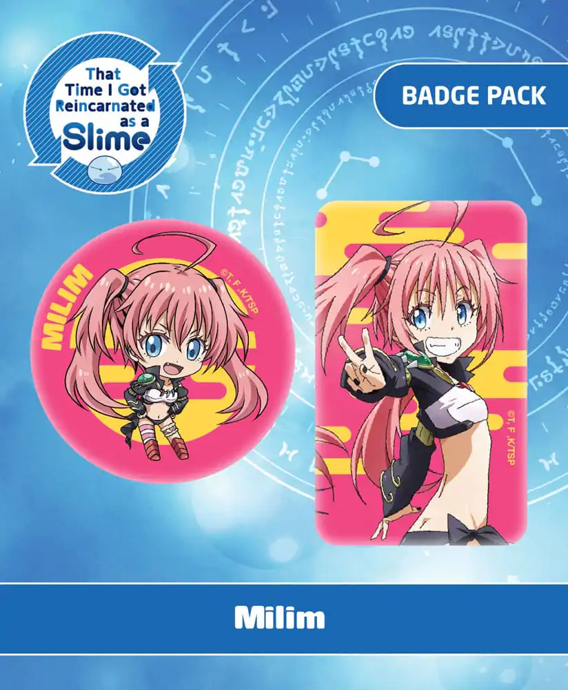 That Time I Got Reincarnated as a Slime Sada 2 odznaků Milim fotografii produktu