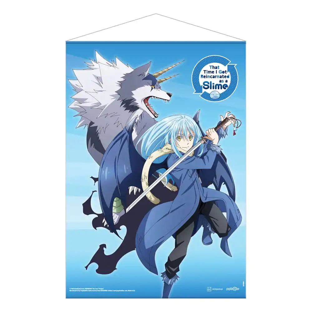 That Time I Got Reincarnated as a Slime Wallscroll Rimuru & Ranga 50 x 70 cm fotografii produktu