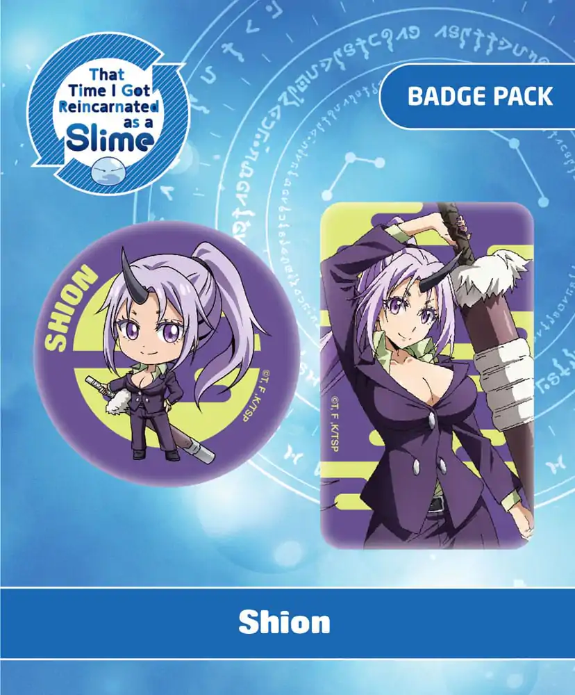 That Time I Got Reincarnated as a Slime Pin Badges 2-Pack Shion odznaky 2 ks fotografii produktu