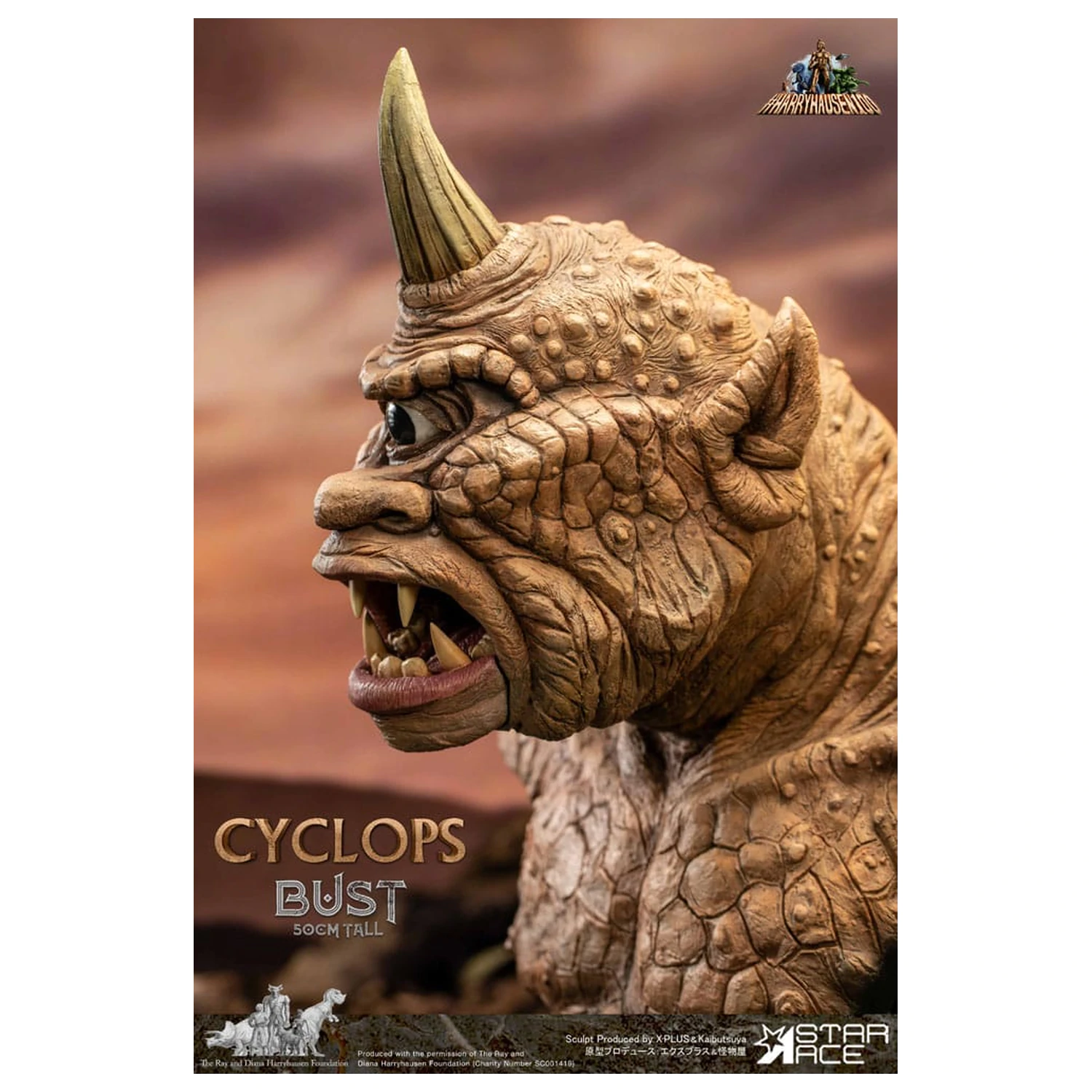 The 7th Voyage of Sinbad Bust Ray Harryhausenův Cyclops 50 cm fotografii produktu