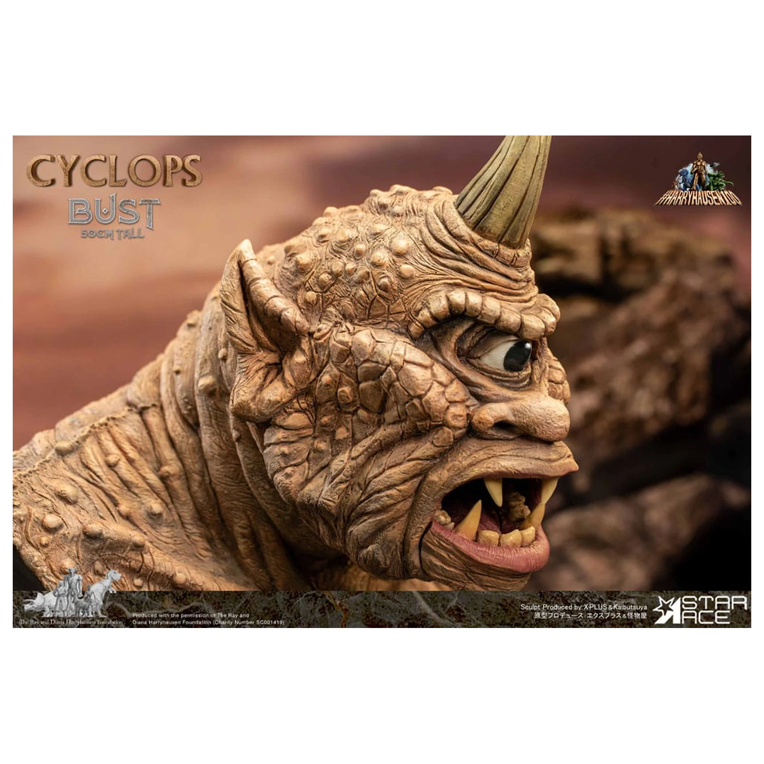The 7th Voyage of Sinbad Bust Ray Harryhausenův Cyclops 50 cm fotografii produktu