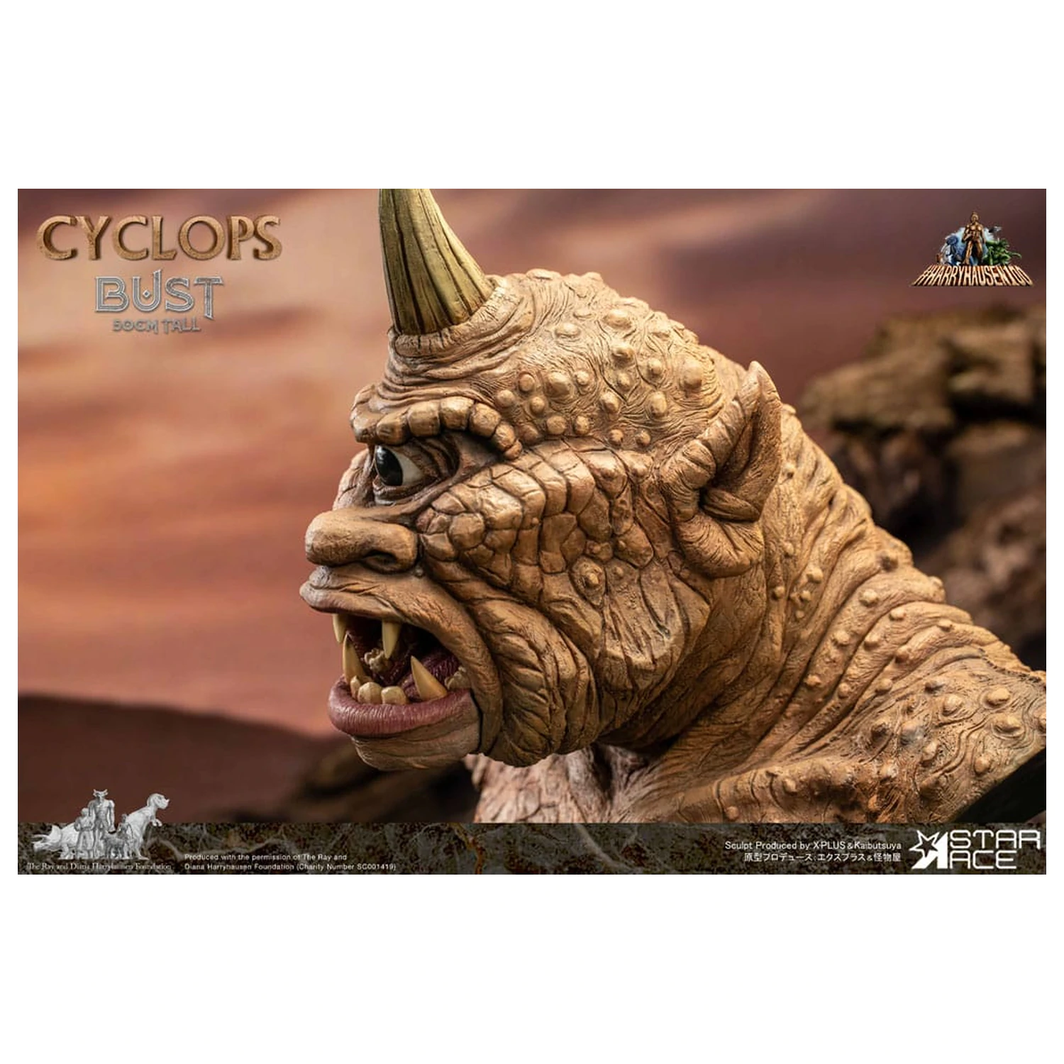 The 7th Voyage of Sinbad Bust Ray Harryhausenův Cyclops 50 cm fotografii produktu