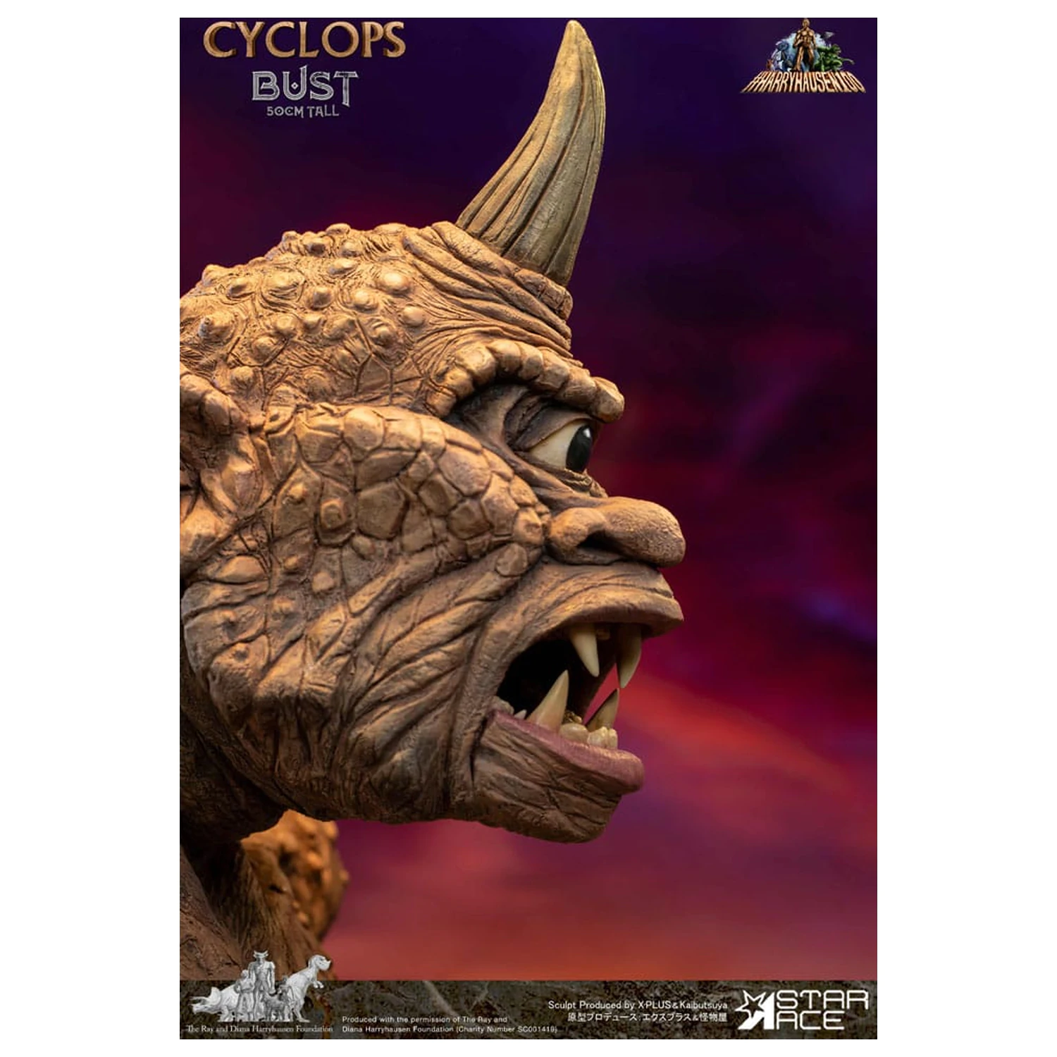 The 7th Voyage of Sinbad Bust Ray Harryhausenův Cyclops 50 cm fotografii produktu