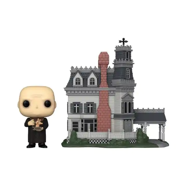 The Addams Family Funko POP! Town Vinylová Figurka Addams Home s strýčkem Festerem fotografii produktu