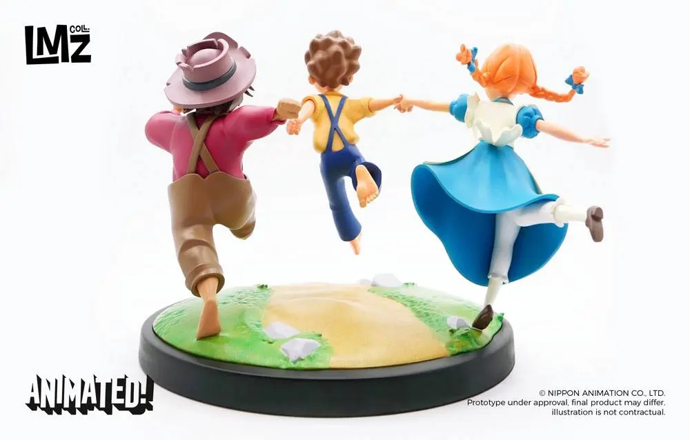 The Adventures of Tom Sawyer Animated! Soška Tom, Huck & Becky 23 cm fotografii produktu