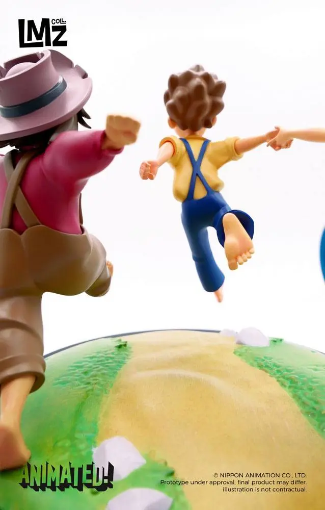The Adventures of Tom Sawyer Animated! Soška Tom, Huck & Becky 23 cm fotografii produktu