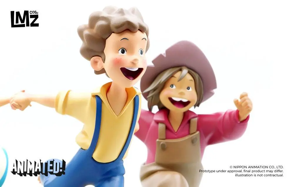 The Adventures of Tom Sawyer Animated! Soška Tom, Huck & Becky 23 cm fotografii produktu