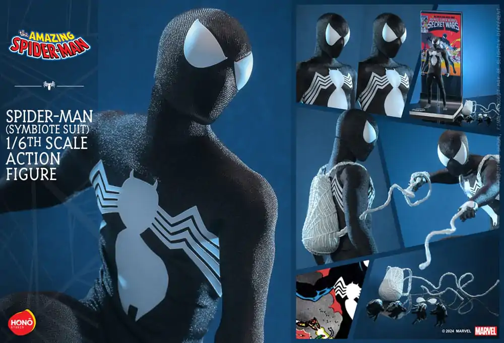 The Amazing Spider-Man akční figurka 1/6 Spider-Man (Symbiote Suit) 30 cm fotografii produktu