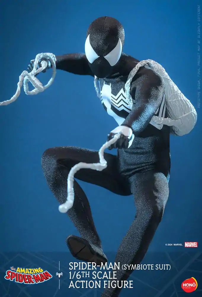 The Amazing Spider-Man akční figurka 1/6 Spider-Man (Symbiote Suit) 30 cm fotografii produktu