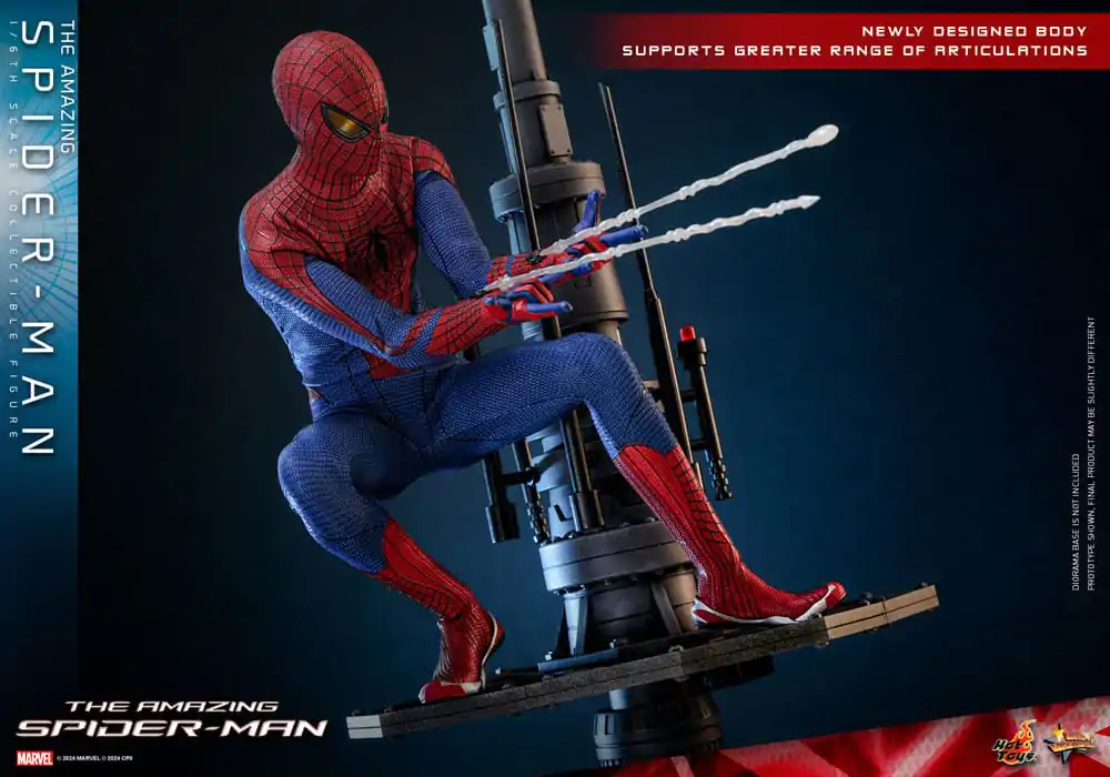 The Amazing Spider-Man Movie Masterpiece Akční figurka 1/6 Spider-Man 30 cm fotografii produktu