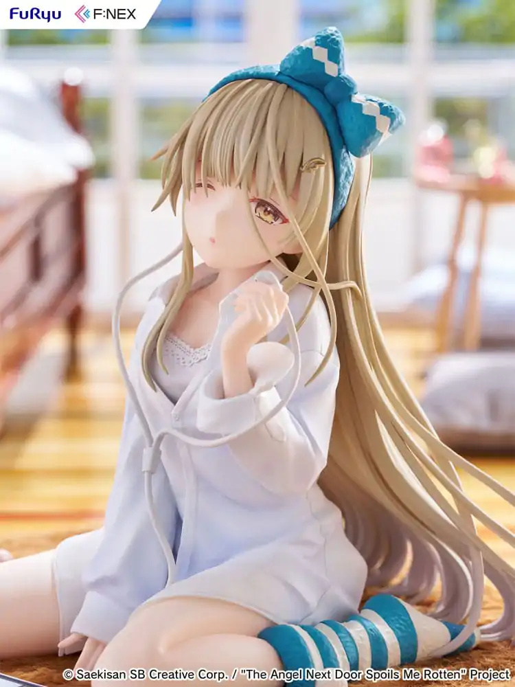 The Angel Next Door Spoils Me Rotten F:Nex PVC soška 1/7 Mahiru Shiina Relax Ver. 14 cm fotografii produktu