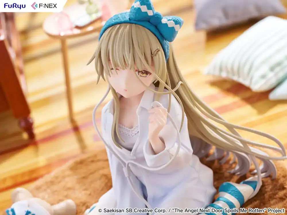 The Angel Next Door Spoils Me Rotten F:Nex PVC soška 1/7 Mahiru Shiina Relax Ver. 14 cm fotografii produktu
