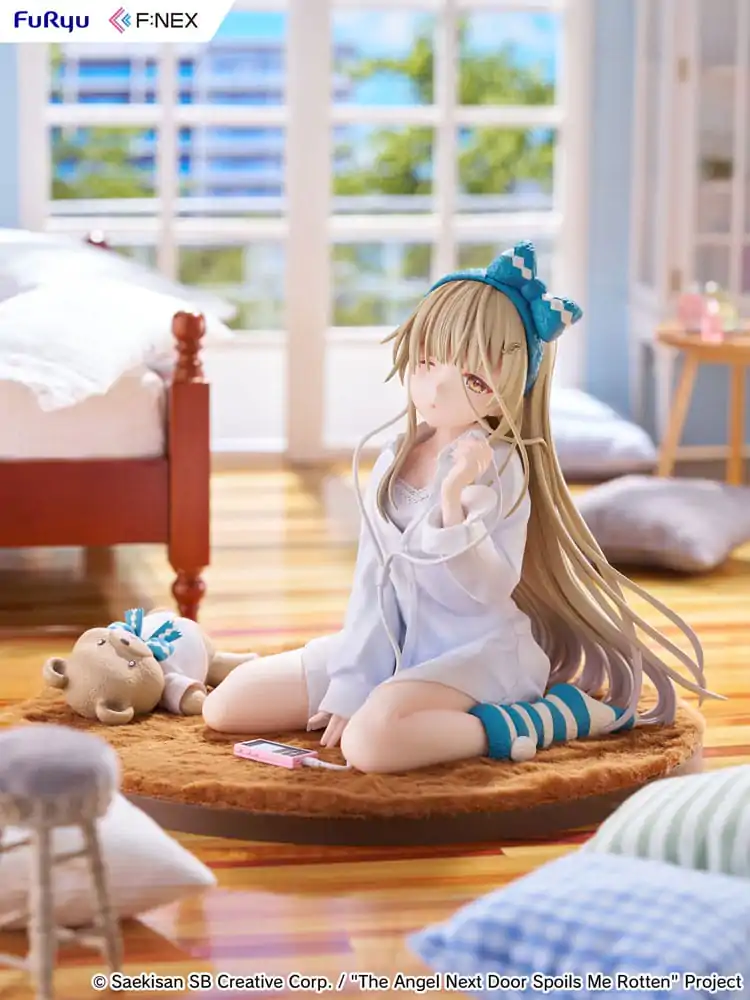 The Angel Next Door Spoils Me Rotten F:Nex PVC soška 1/7 Mahiru Shiina Relax Ver. 14 cm fotografii produktu