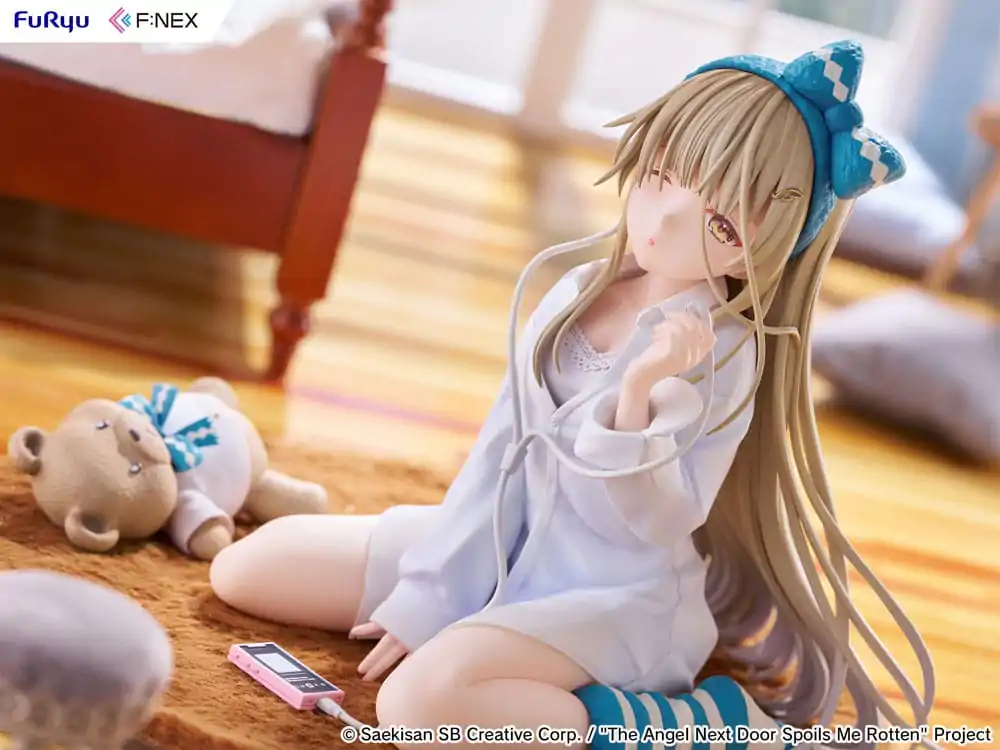 The Angel Next Door Spoils Me Rotten F:Nex PVC soška 1/7 Mahiru Shiina Relax Ver. 14 cm fotografii produktu