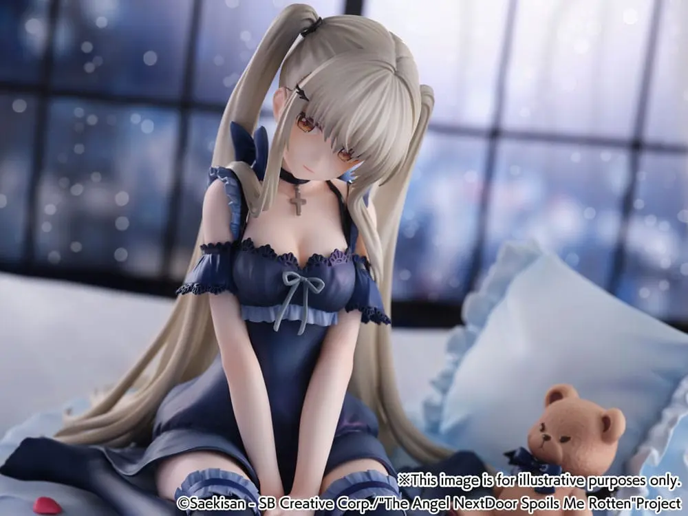 The Angel Next Door Spoils Me Rotten SHIBUYA SCRAMBLE FIGURE PVC Socha 1/6 Mahiru Shiina -Little Devil Ver.- 15 cm fotografii produktu