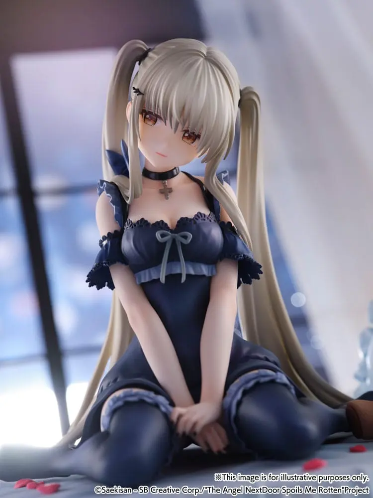 The Angel Next Door Spoils Me Rotten SHIBUYA SCRAMBLE FIGURE PVC Socha 1/6 Mahiru Shiina -Little Devil Ver.- 15 cm fotografii produktu