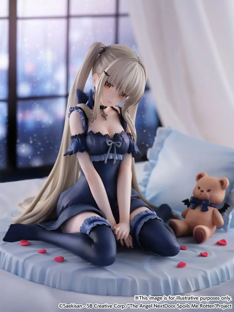 The Angel Next Door Spoils Me Rotten SHIBUYA SCRAMBLE FIGURE PVC Socha 1/6 Mahiru Shiina -Little Devil Ver.- 15 cm fotografii produktu