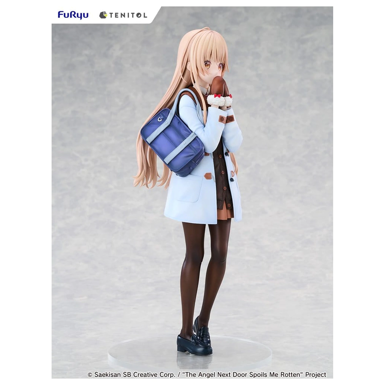 The Angel Next Door Spoils Me Rotten Tenitol Tall PVC figurka Mahiru Shiina Zimní oblečení Ver. 30 cm fotografii produktu