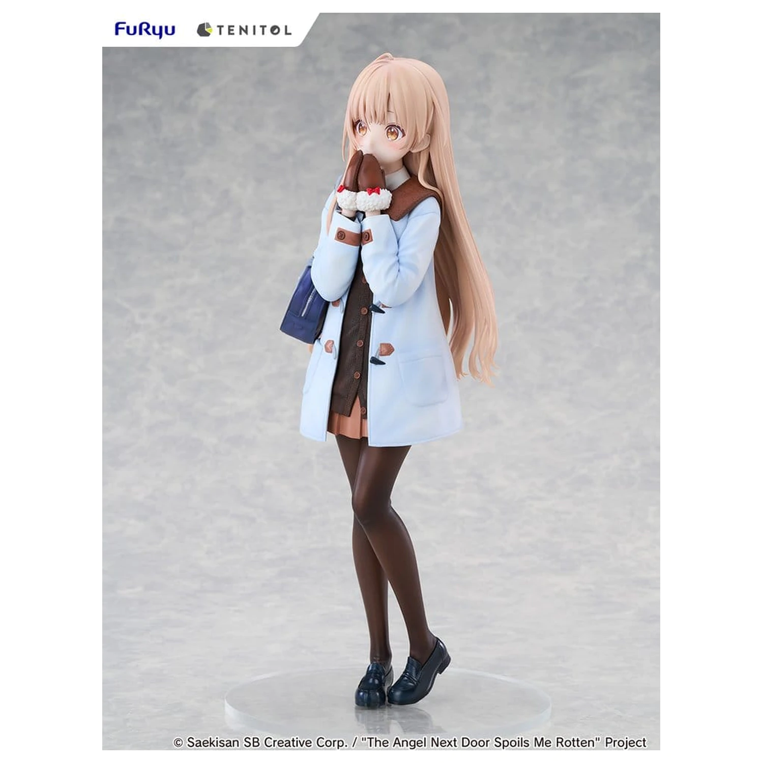The Angel Next Door Spoils Me Rotten Tenitol Tall PVC figurka Mahiru Shiina Zimní oblečení Ver. 30 cm fotografii produktu