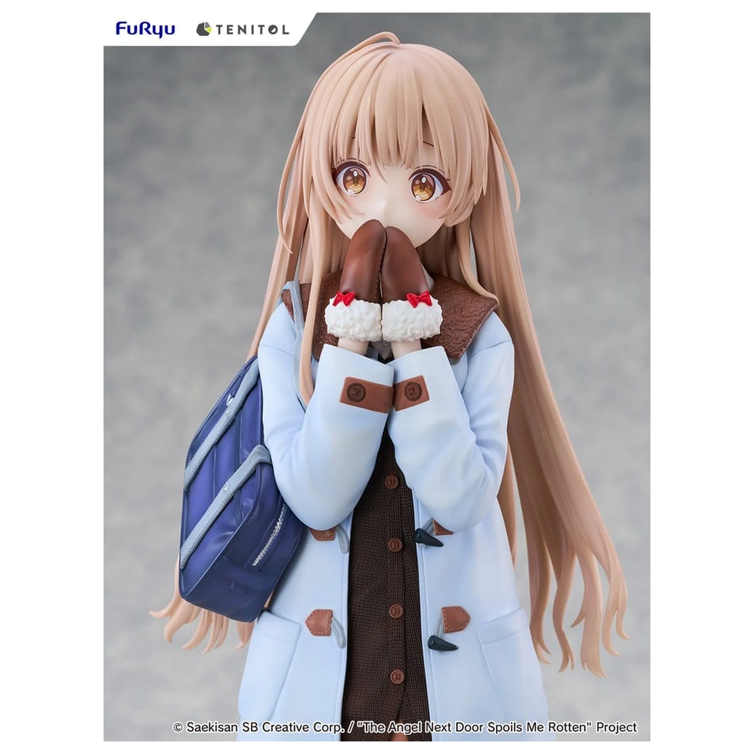 The Angel Next Door Spoils Me Rotten Tenitol Tall PVC figurka Mahiru Shiina Zimní oblečení Ver. 30 cm fotografii produktu