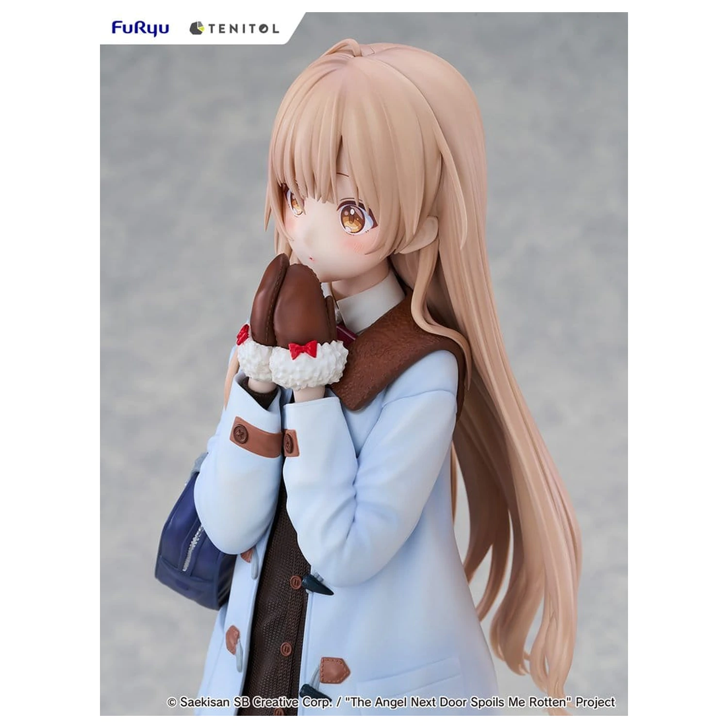 The Angel Next Door Spoils Me Rotten Tenitol Tall PVC figurka Mahiru Shiina Zimní oblečení Ver. 30 cm fotografii produktu