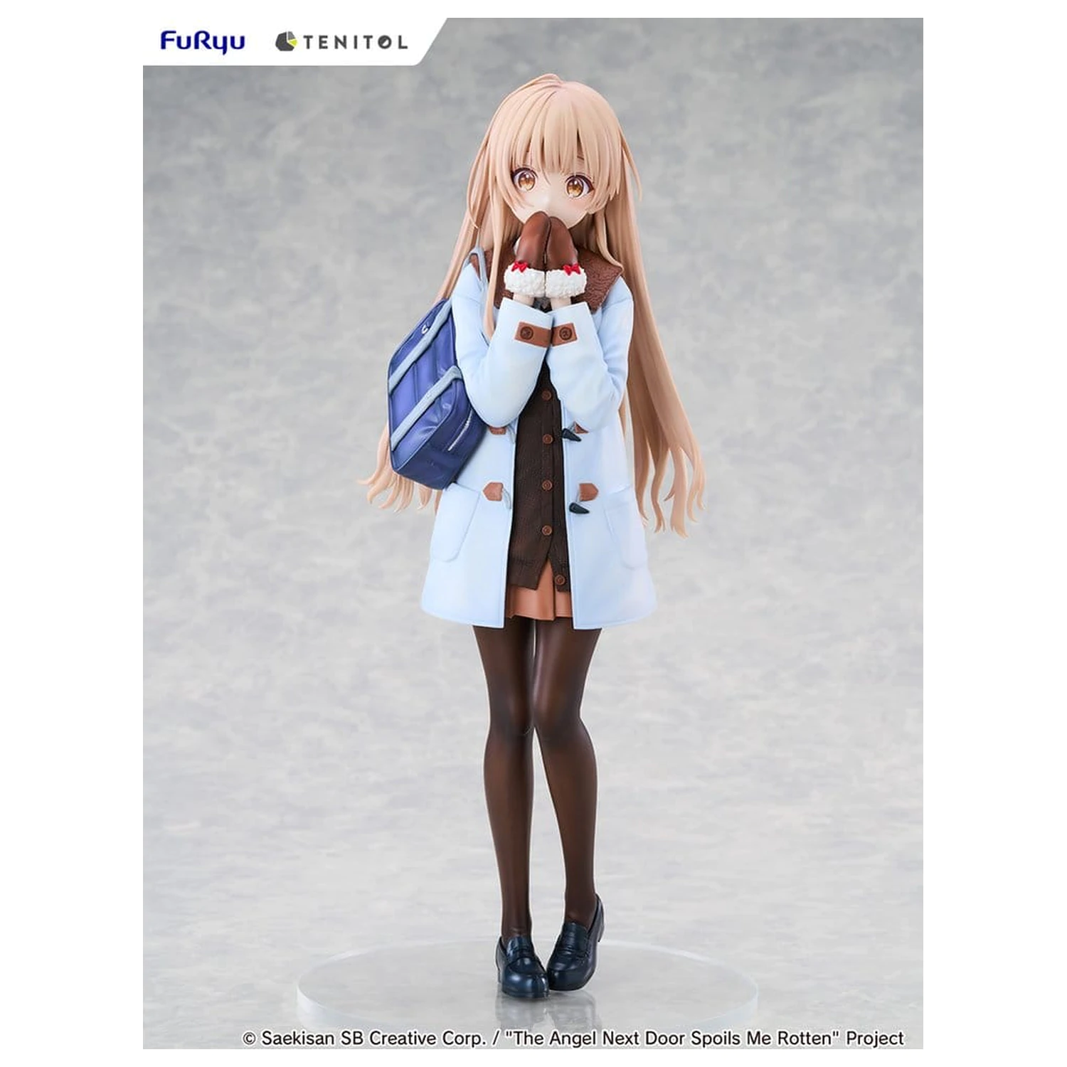 The Angel Next Door Spoils Me Rotten Tenitol Tall PVC figurka Mahiru Shiina Zimní oblečení Ver. 30 cm fotografii produktu
