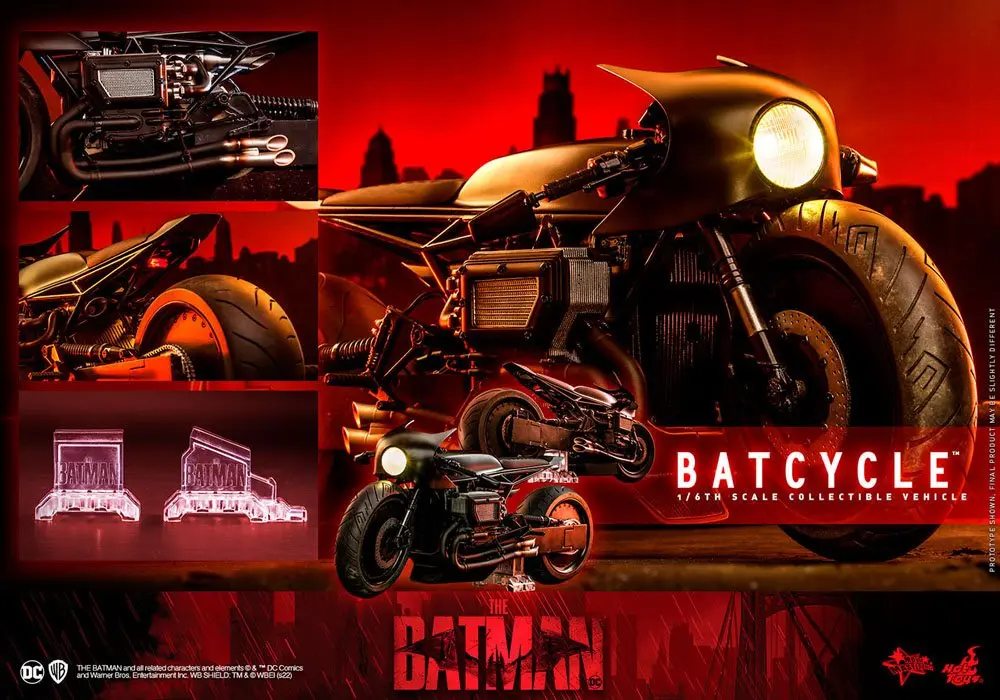 The Batman Movie mistrovské dílo vozidlo 1/6 Batcycle 42 cm fotografii produktu