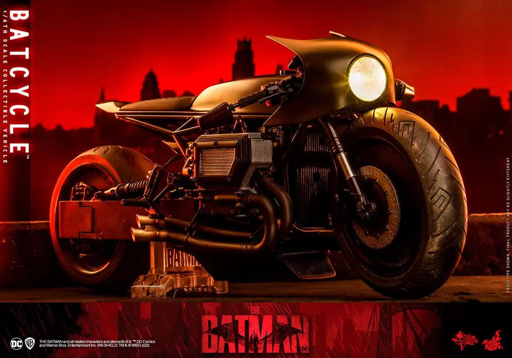 The Batman Movie mistrovské dílo vozidlo 1/6 Batcycle 42 cm fotografii produktu