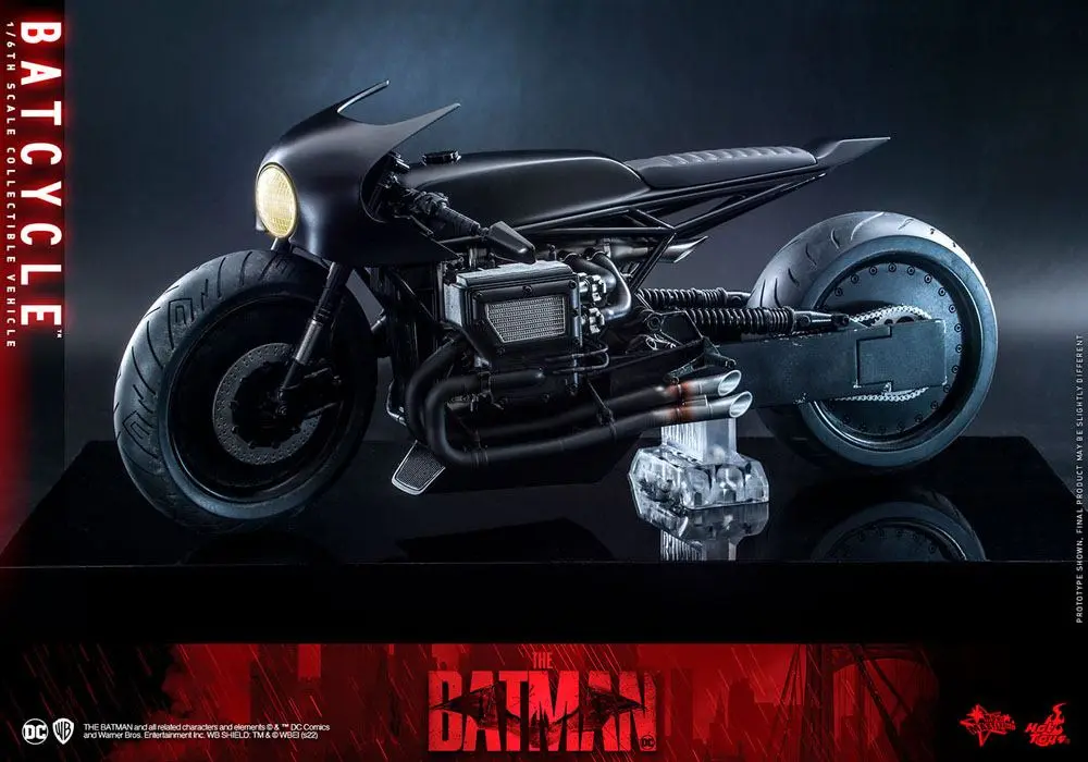 The Batman Movie mistrovské dílo vozidlo 1/6 Batcycle 42 cm fotografii produktu