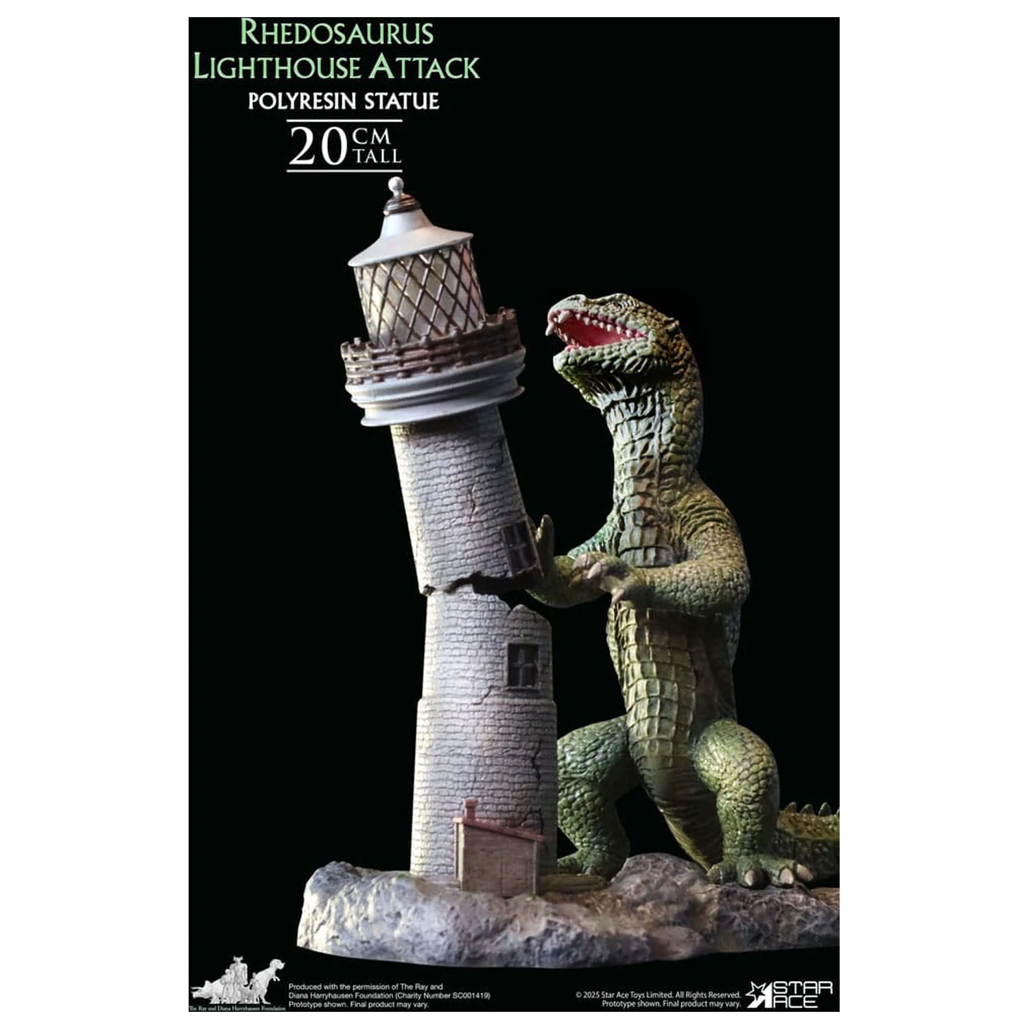 The Beast from 20,000 Fathoms pryskyřicová soška 1/8 Ray Harryhausens Rhedosaurus 20 cm fotografii produktu
