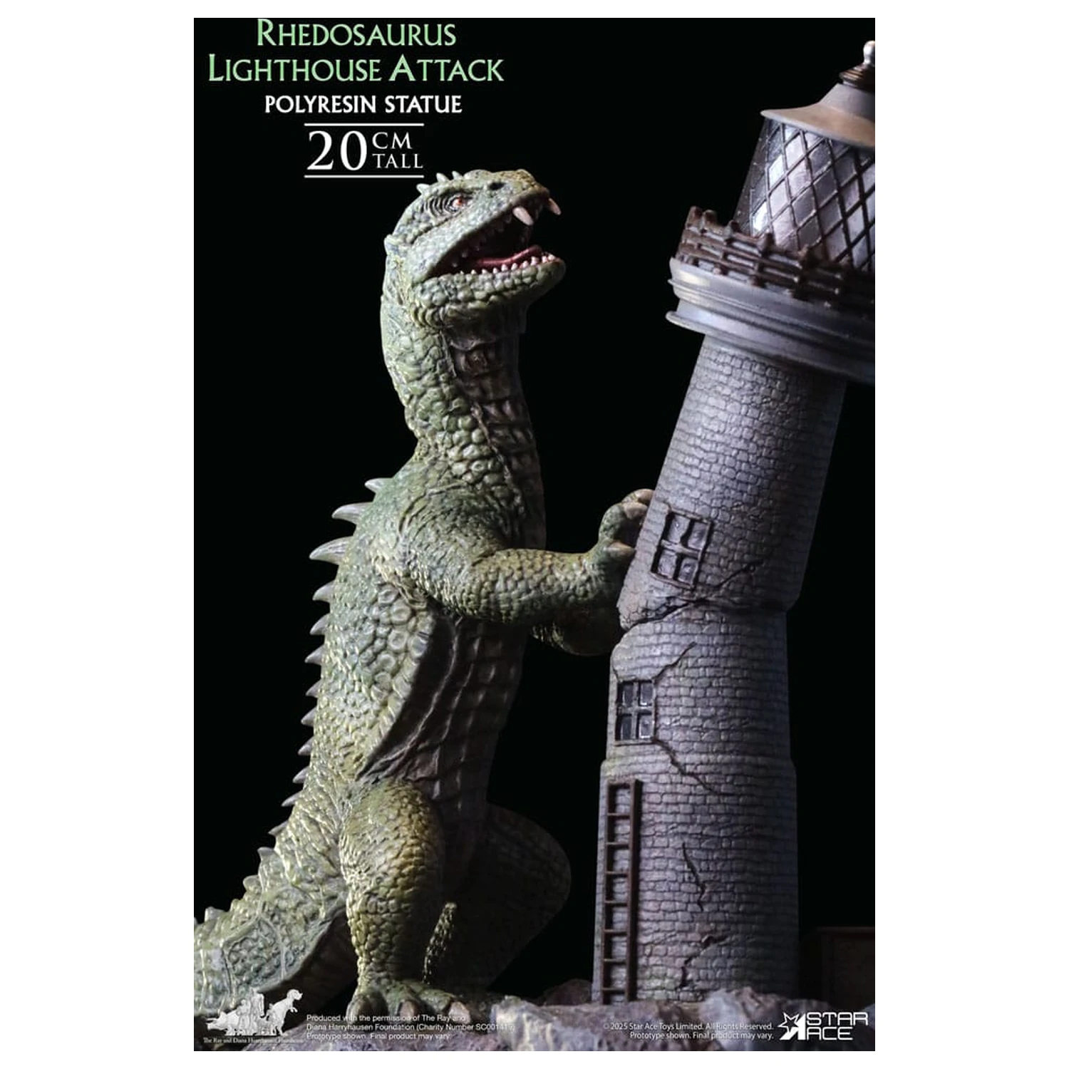 The Beast from 20,000 Fathoms pryskyřicová soška 1/8 Ray Harryhausens Rhedosaurus 20 cm fotografii produktu