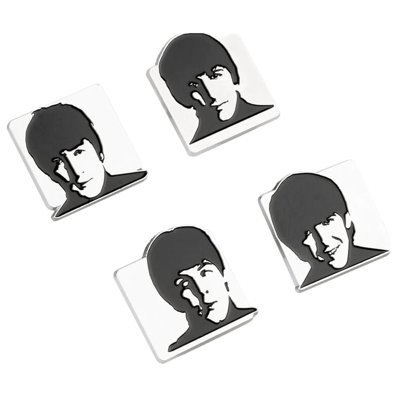 The Beatles sada 4 špendlíků fotografii produktu