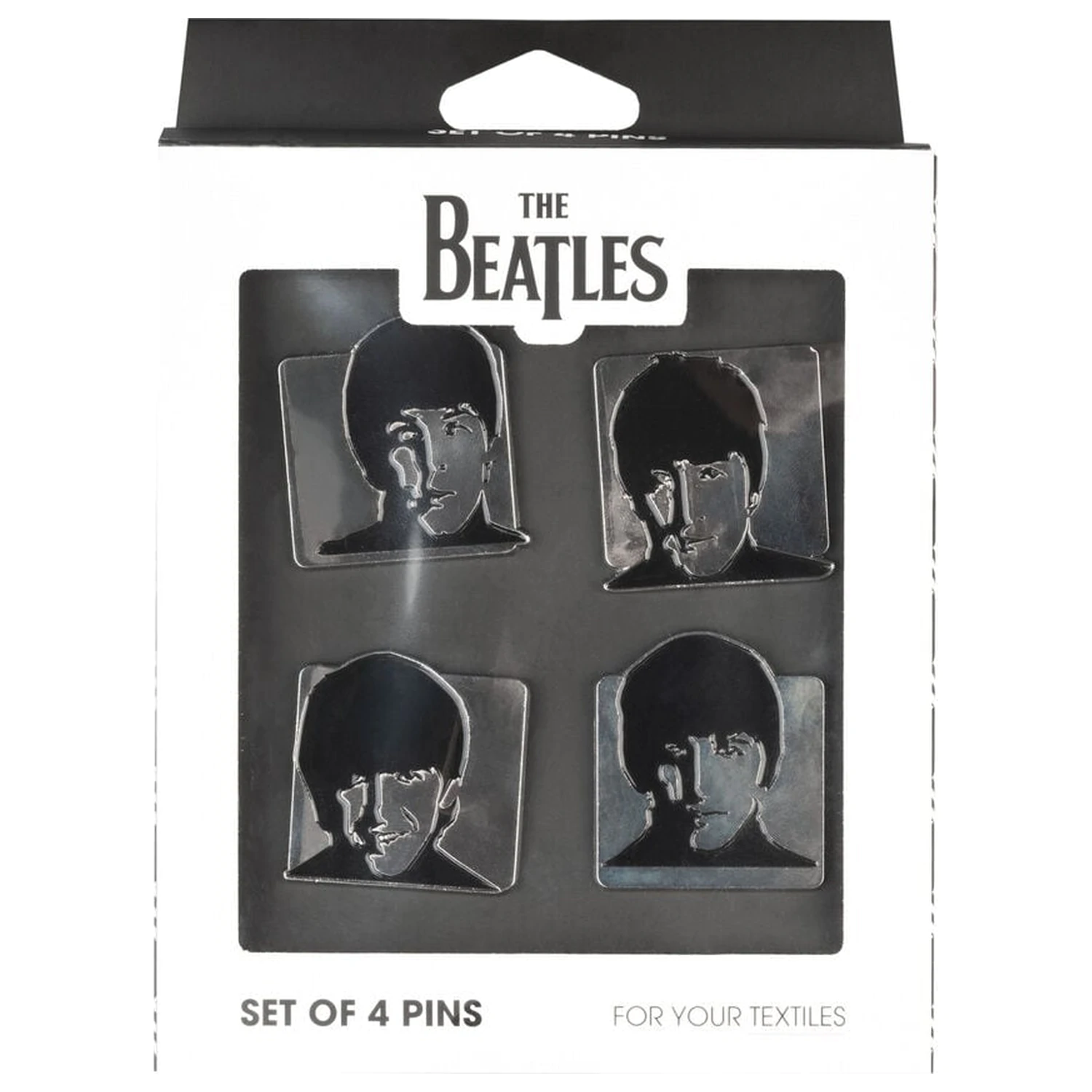 The Beatles sada 4 špendlíků fotografii produktu