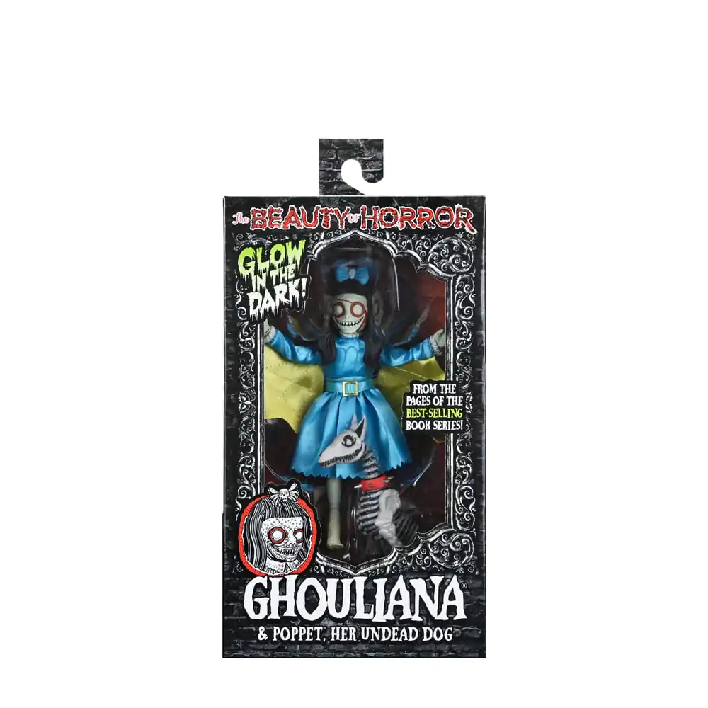 The Beauty of Horror Clothed Figure Akční figurka Ghouliana 20 cm fotografii produktu