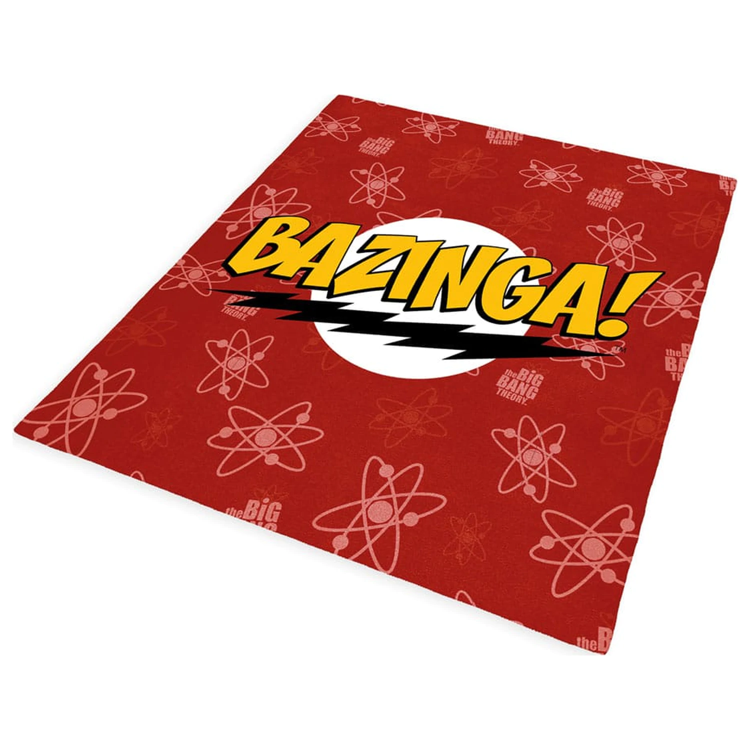 The Big Bang Theory Útulná deka Portal Bazinga 180 x 200 cm fotografii produktu
